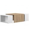 Table basse contemporaine extensible Orlanda