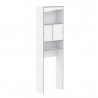 Meuble de rangement contemporain blanc Erman