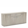 Buffet/bahut contemporain chêne clair Sharone