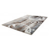 Tapis taupe moderne pour salon Gladys