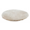 Tapis rond tufté main doux en polyester Nevio