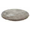 Tapis rond tufté main doux en polyester Nevio