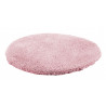 Tapis rond tufté main doux en polyester Nevio