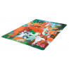 Tapis lavable en machine multicolore Forest