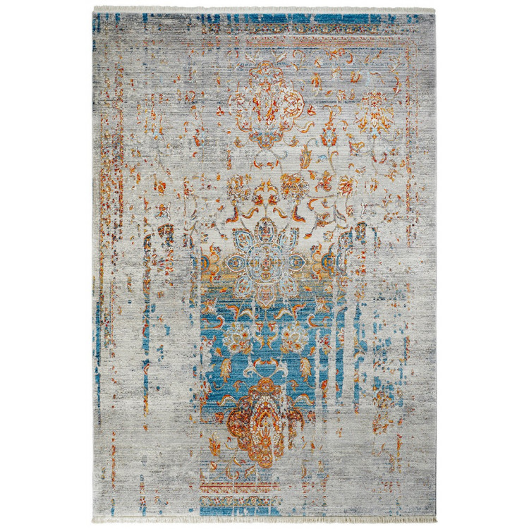 Tapis en polyester vintage pour salon Hakin