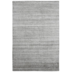 Tapis uni en laine et viscose pour salon Rosace