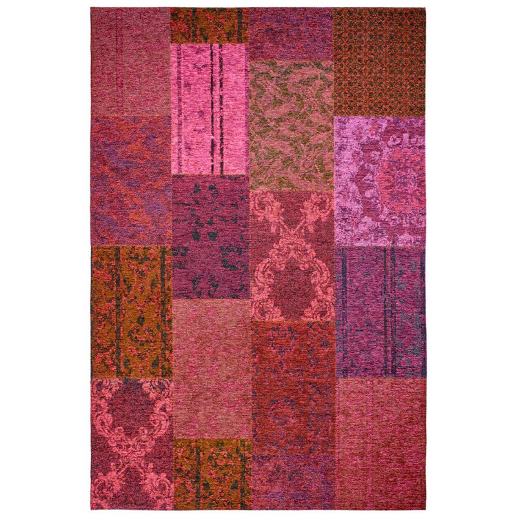 Tapis plat patchwork effet vintage Burmade