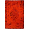 Tapis plat effet vintage rectangle Shipa