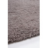 Tapis en polyester doux uni platine pour chambre Hawaii