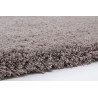 Tapis en polyester doux uni platine pour chambre Hawaii