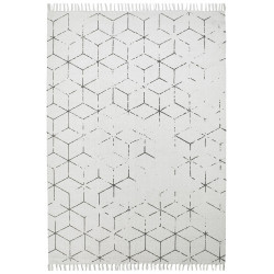 Tapis géométrique vintage plat Thor