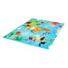 Tapis pour bébé multicolore plat World