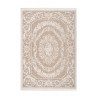 Tapis baroque avec franges doux Kamal