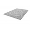 Tapis baroque avec franges doux Kamal