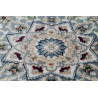 Tapis oriental en polyester avec franges Lakos