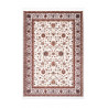 Tapis d'orient avec franges en polyester Cedar