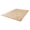 Tapis en polyester shaggy uni rectangle Cloud