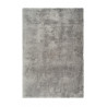 Tapis en polyester shaggy uni rectangle Cloud