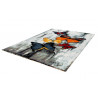 Tapis design papillon pour salon multicolore Ester