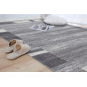 Tapis contemporain en polypropylène Durham