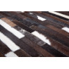 Tapis patchwork en cuir plat Patchwork