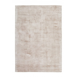 Tapis effet soie en viscose fait main Premium