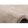 Tapis effet soie en viscose fait main Premium