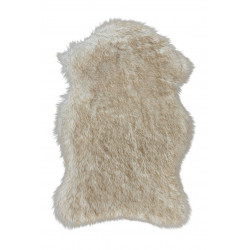 Tapis à longues mèches en peau de mouton synthétique Softa