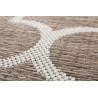 Tapis moderne extérieur et intérieur effet sisal Bobo