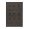 Tapis intérieur et extérieur rectangle plat Kris