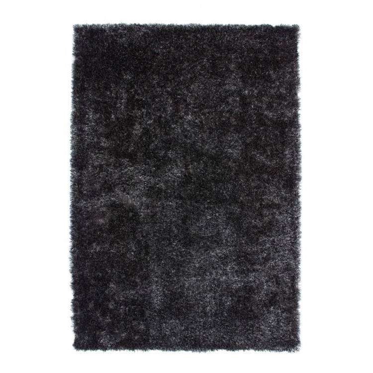 Tapis de salon uni shaggy doux Twist