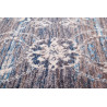 Tapis vintage avec franges en polyester Matthew