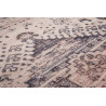 Tapis vintage avec franges en polyester Matthew