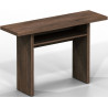 Console extensible contemporaine en bois Selena