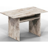 Console extensible contemporaine en bois Selena