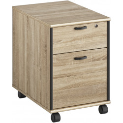 Caisson de bureau contemporain 2 tiroirs Angelo