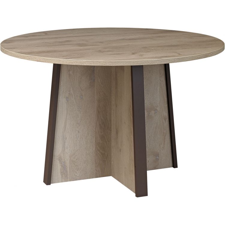 Table de réunion ronde contemporaine Angelo