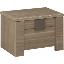 Chevet adulte contemporain chêne fusain Kruger