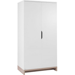 Armoire enfant contemporaine blanche Grichka