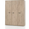 Armoire enfant contemporaine 3 portes chêne minerva Yoni