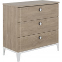 Commode enfant contemporaine chêne clair Manuella