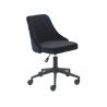 Chaise de bureau moderne en velours Eglantine