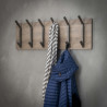 Porte-manteau vintage en MDF 6 crochets Yelena