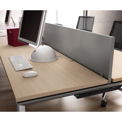 Cloisonnette frontale pour bureau individuel Regis