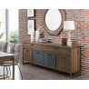 Buffet/bahut industriel noyer/gris Jaipur