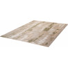 Tapis effet 3D à courtes mèches rayé Magna