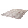 Tapis effet 3D à courtes mèches rayé Magna