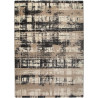 Tapis rayé doux vintage en polypropylène Caracas