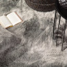 Tapis en peau de mouton synthétique shaggy Berenike