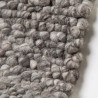 Tapis en laine naturel tissé main Wolly